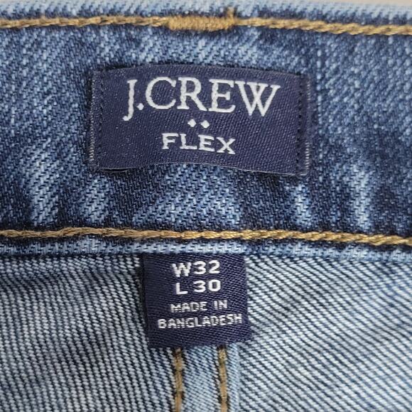 J.Crew Men's Flex Straight Jeans Blue 32 x 30 - Picture 7 of 15